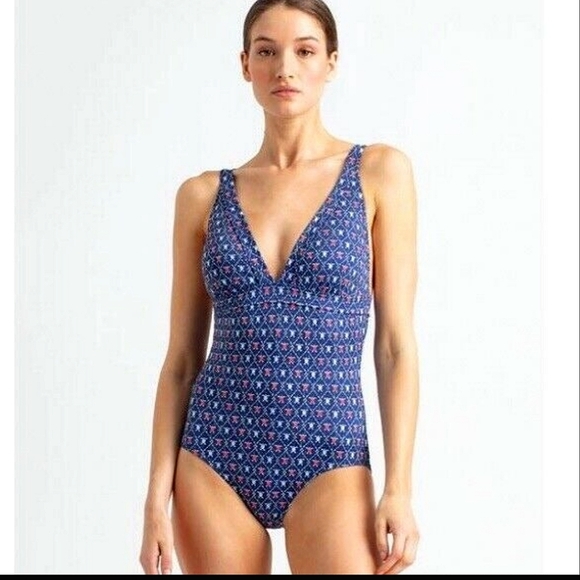 REYN SPOONER Royal Honu One Piece Swimsuit ~ NWT - Picture 1 of 8